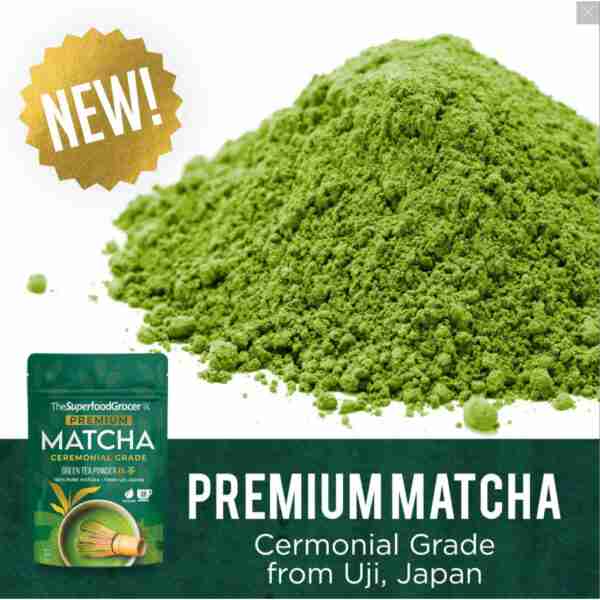 Superfood Grocer Premium Ceremonial Grade Matcha Powder 50g - OrigAMI